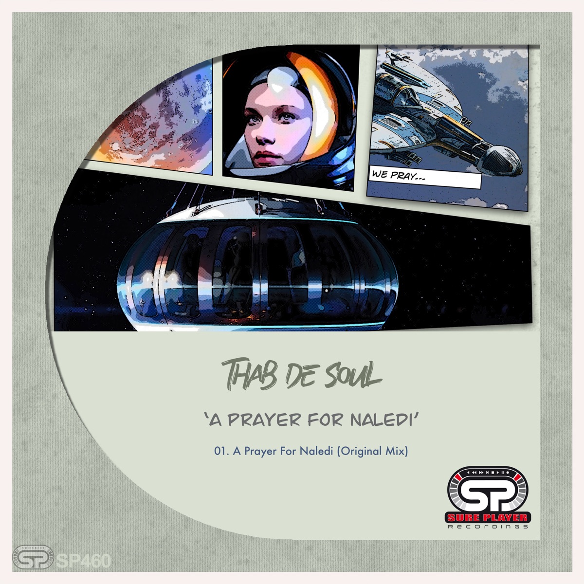 A Prayer for Naledi - EP by Thab De Soul album cover