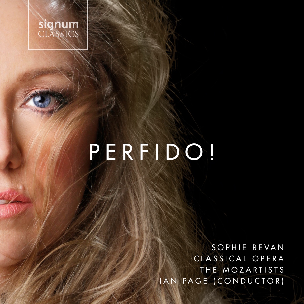 Perfido! by Ian Page, Sophie Bevan & The Mozartists album cover