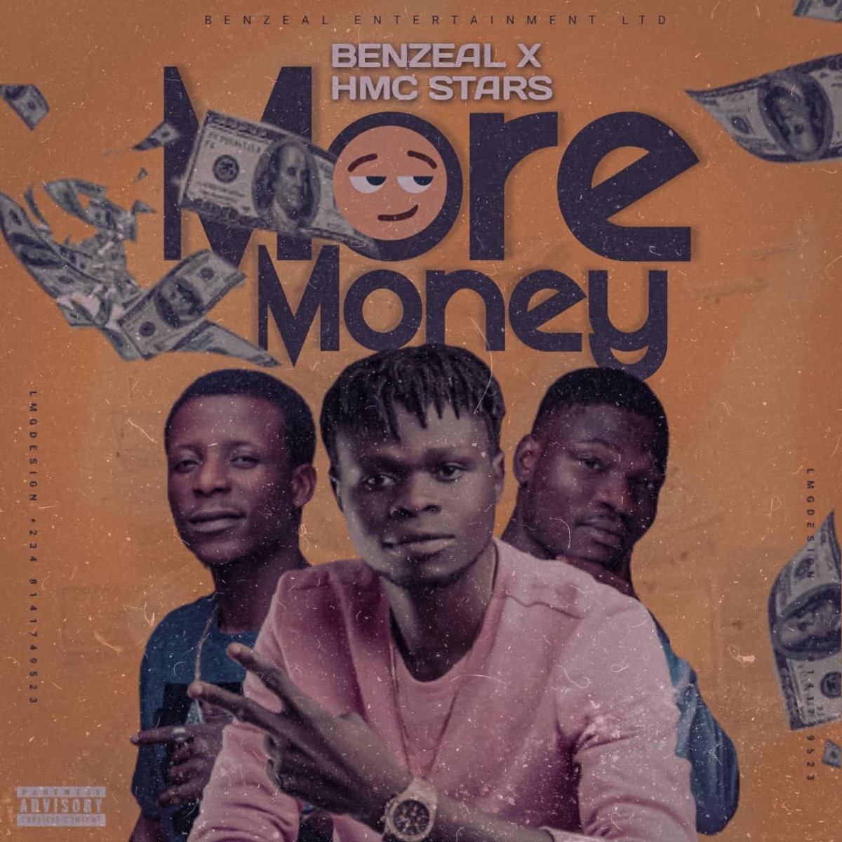 More Money (feat. HMC STARS) - Single by Benzeal album cover