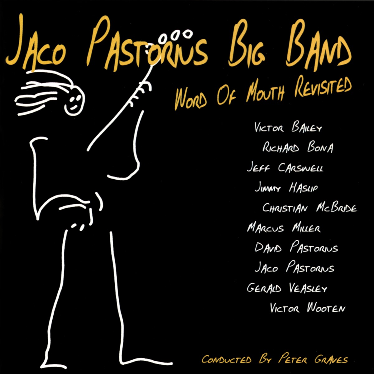 Word of Mouth Revisited by Jaco Pastorius Big Band album cover