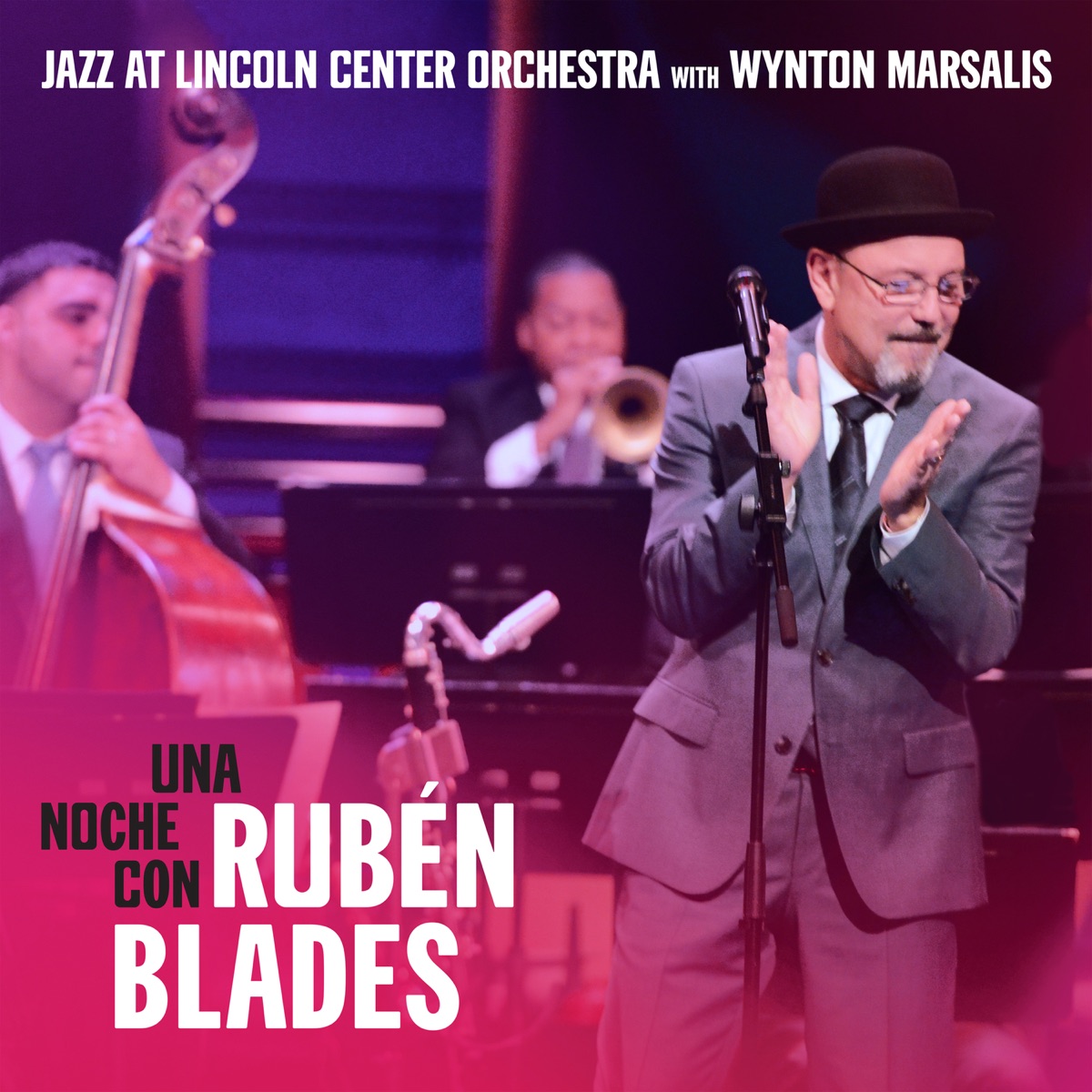 Una Noche Con Rubén Blades by Jazz at Lincoln Center Orchestra, Wynton Marsalis & Ruben Blades album cover