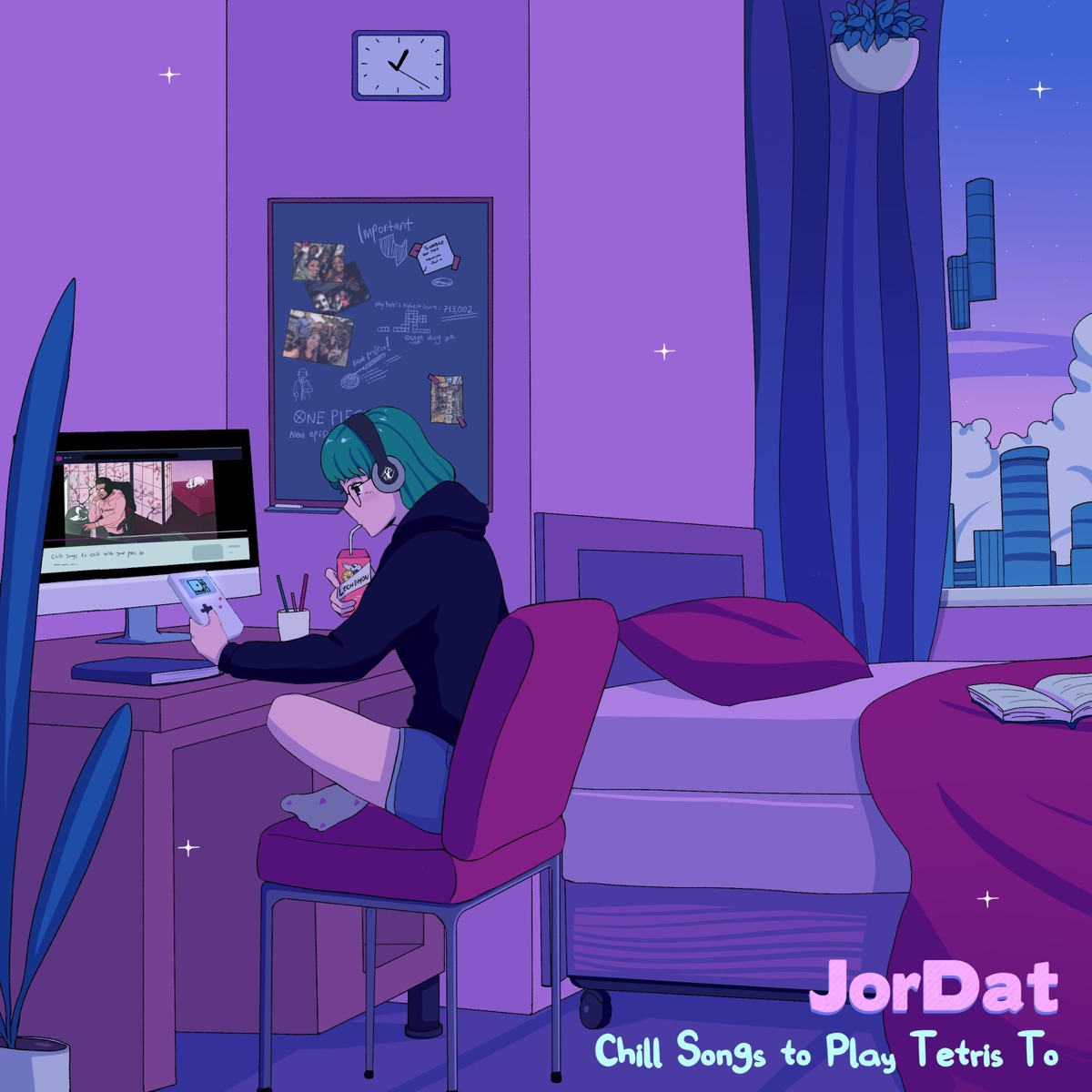 Chill Songs To Play Tetris To by JorDat album cover
