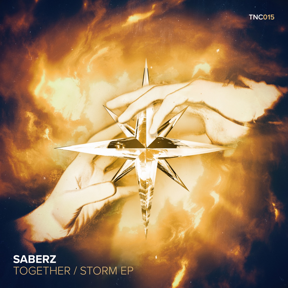 Together/Storm - Single by SaberZ album cover