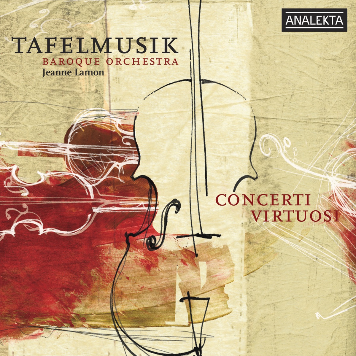 Concerti Virtuosi by Tafelmusik & Jeanne Lamon album cover