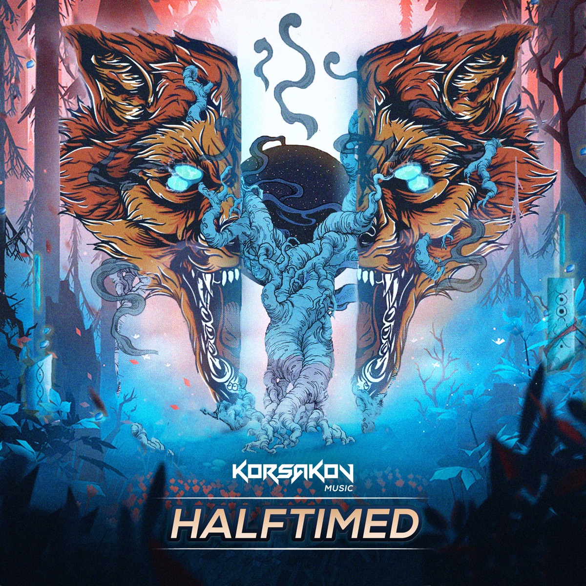 Korsakov Music Halftimed by Droptek, Jade, MNDSCP, Smooth, MADSTER, Kodin, Bytecode, Transforma, Zonna & Sovryn album cover
