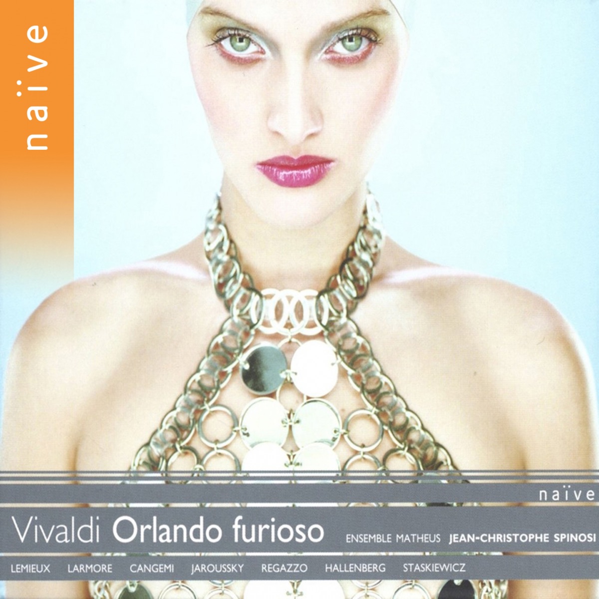 Vivaldi: Orlando Furioso by Jean-Christophe Spinosi & Ensemble Matheus album cover