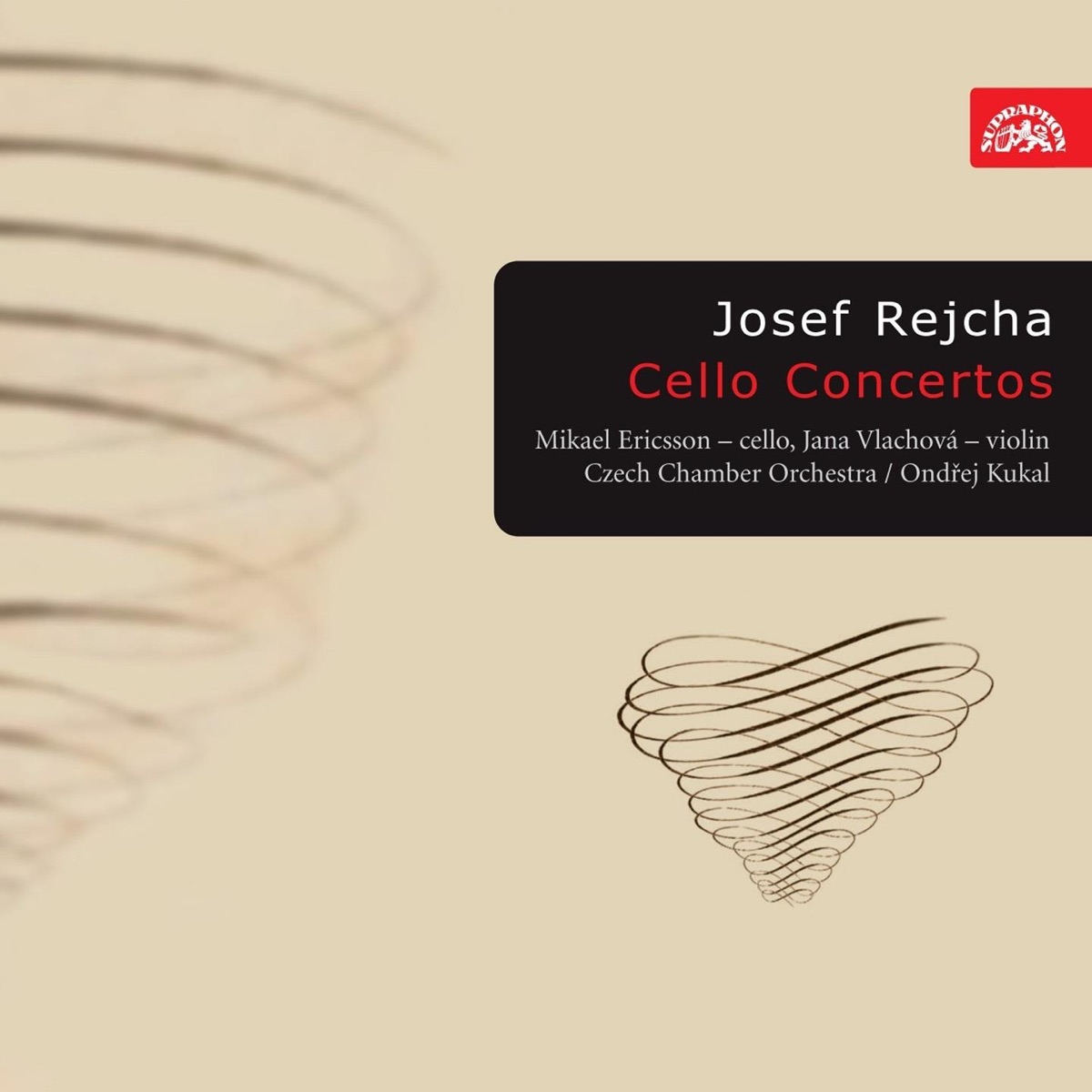 Rejcha: Cello Concertos by Mikael Ericsson, Jana Vlachova, Ondrej Kukal & Czech Chamber Orchestra album cover