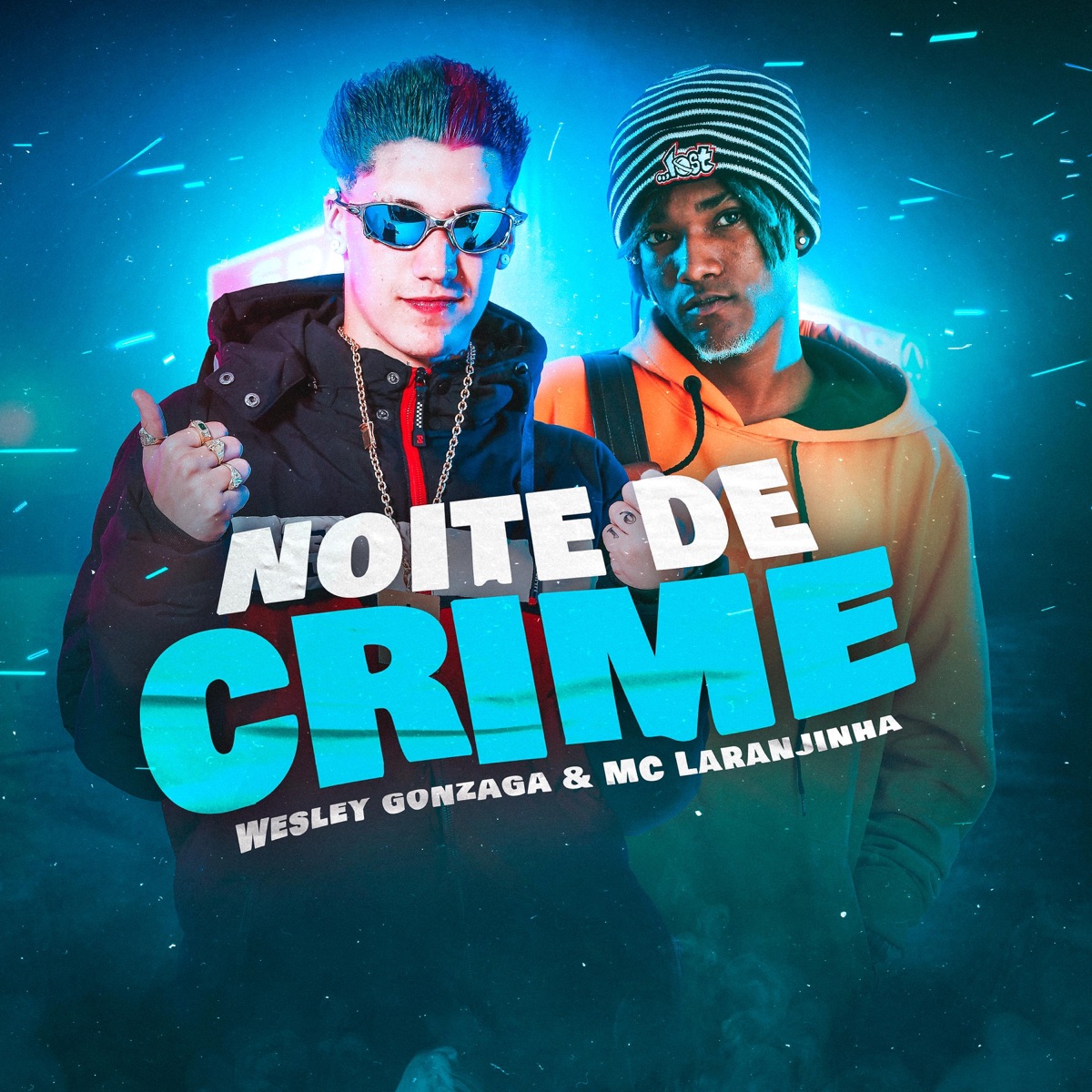 Noite De Crime (feat. Mc Laranjinha) - Single by DJ Wesley Gonzaga album cover