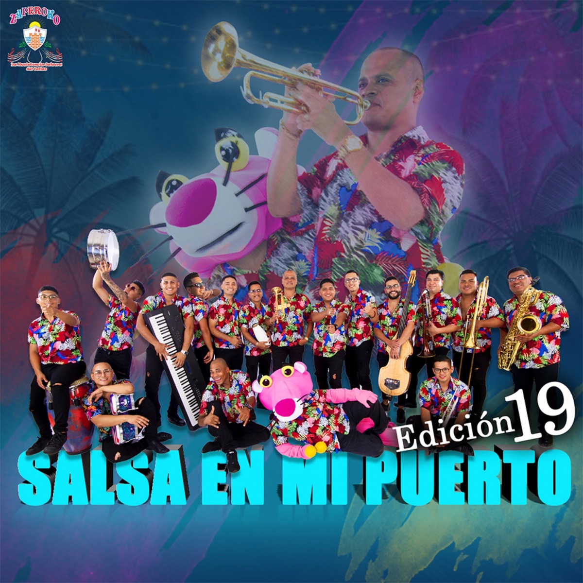 Salsa en Mi Puerto 19Va Edición by ZAPEROKO La Resistencia Salsera del Callao album cover