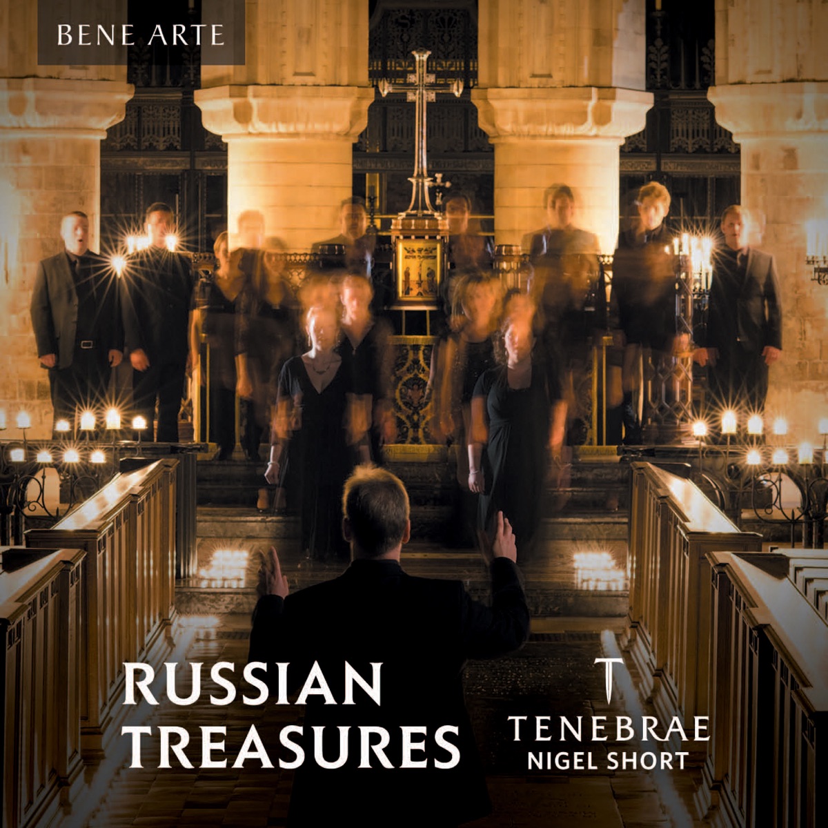 Russian Treasures by Tenebrae & Nigel Short album cover