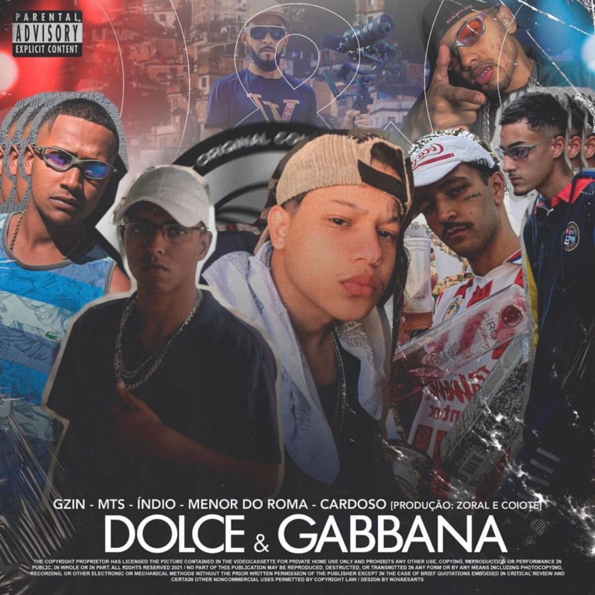 Dolce & Gabbana - Single by Mc Cardoso, Mc Indio, Mc Menor mts & Mc Menor do Roma album cover