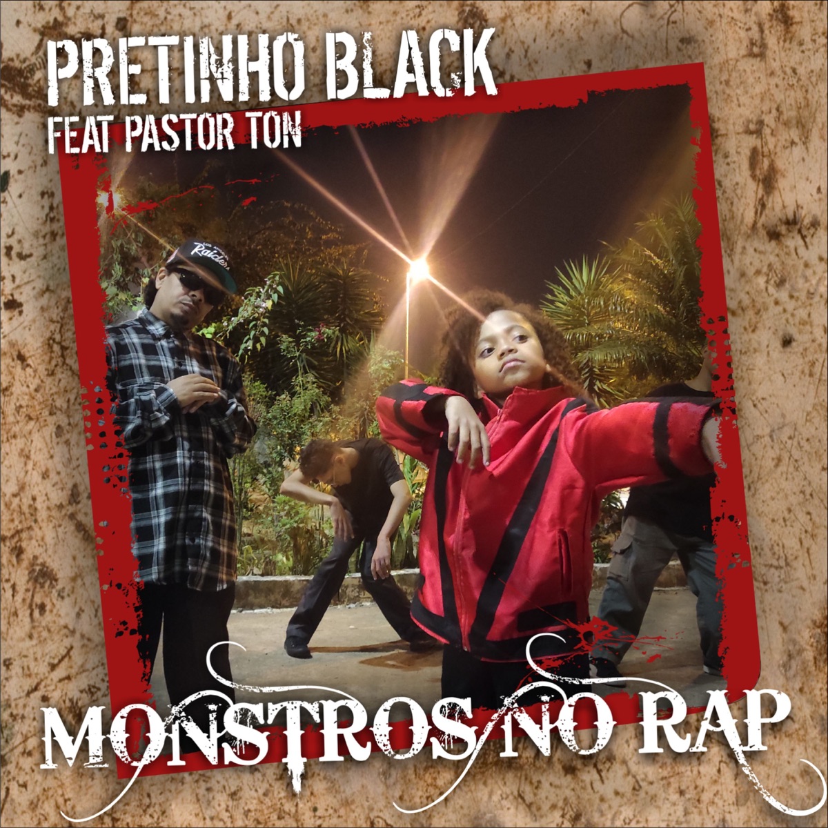 Monstros no Rap (feat. Pastor Ton) - Single by PRETINHO BLACK album cover