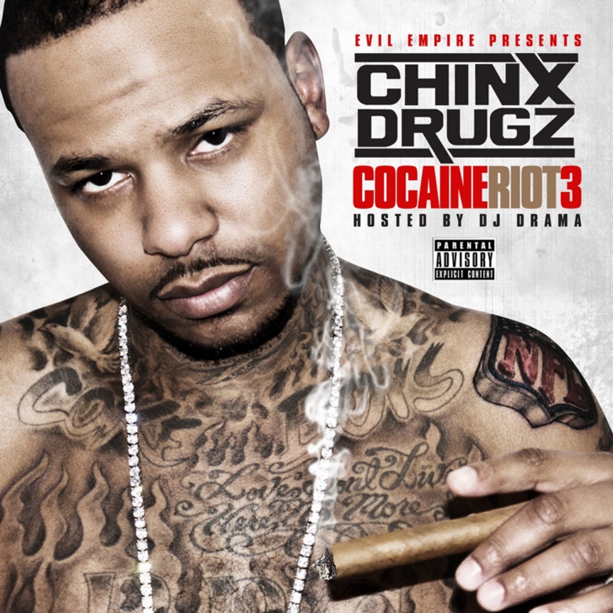 Cocaine Riot 3 by Chinx album cover