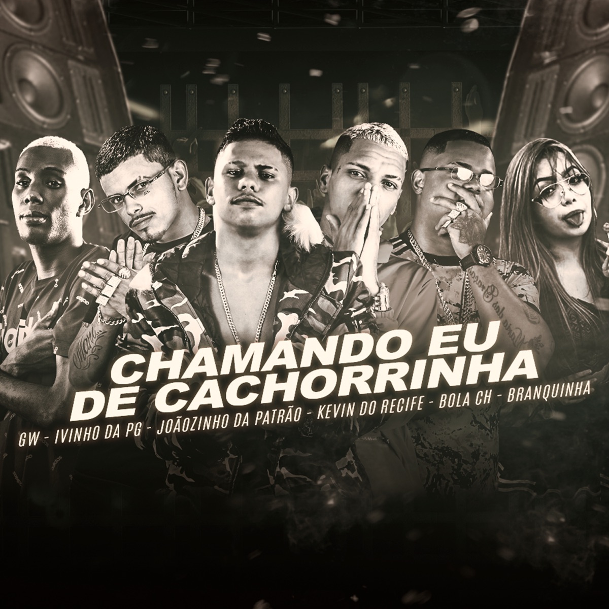 Chamando Eu de Cachorrinha - Single by Joãozinho da Patrão, Kevin do recife, Bola CH, Ivinho Da Pg, MC Branquinha & MC GW album cover