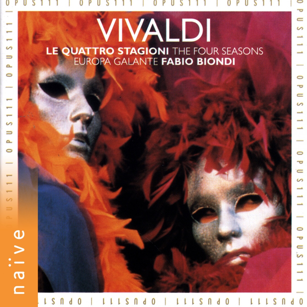 Vivaldi: the Four Seasons by Europa Galante & Fabio Biondi album cover