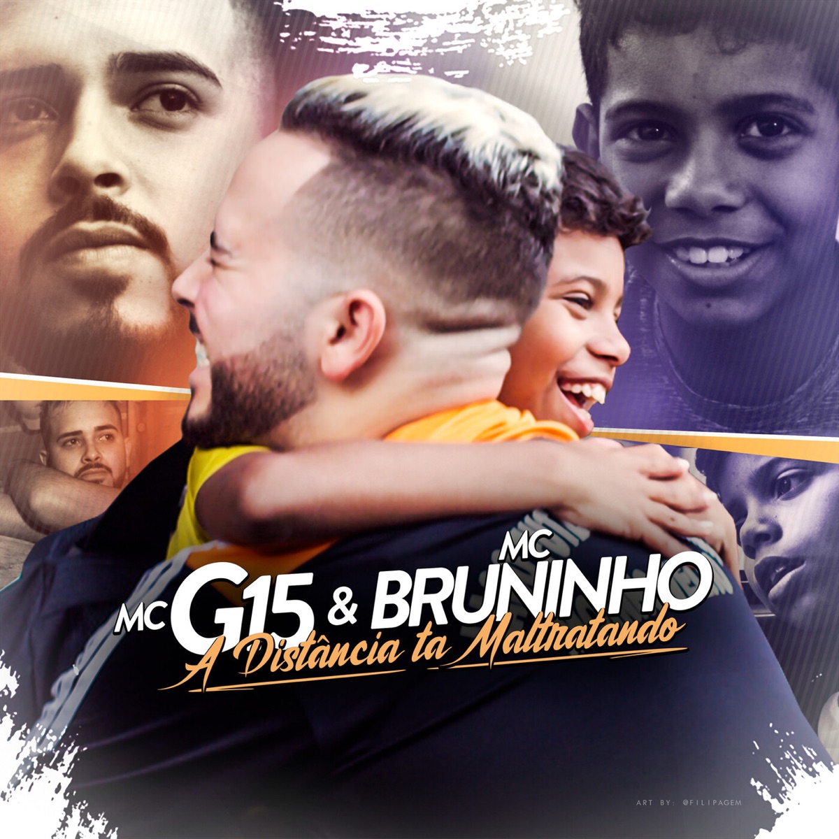 A Distância Tá Maltratando - Single by MC G15, MC Bruninho & DG e Batidão Stronda album cover