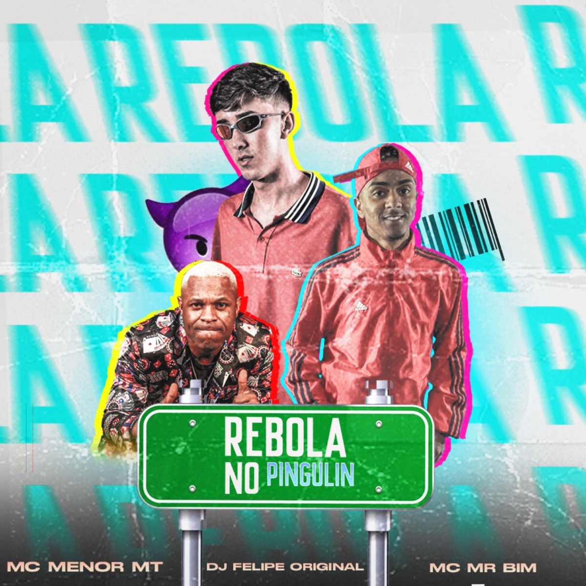 Rebola No Pingulin (feat. Mc Mr. Bim & Mc Menor MT) - Single by DJ FELIPE ORIGINAL album cover