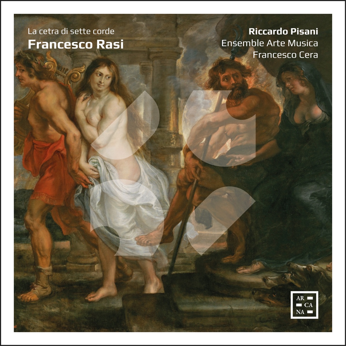 Rasi: La cetra di sette corde by Riccardo Pisani, Ensemble Arte Musica & Francesco Cera album cover