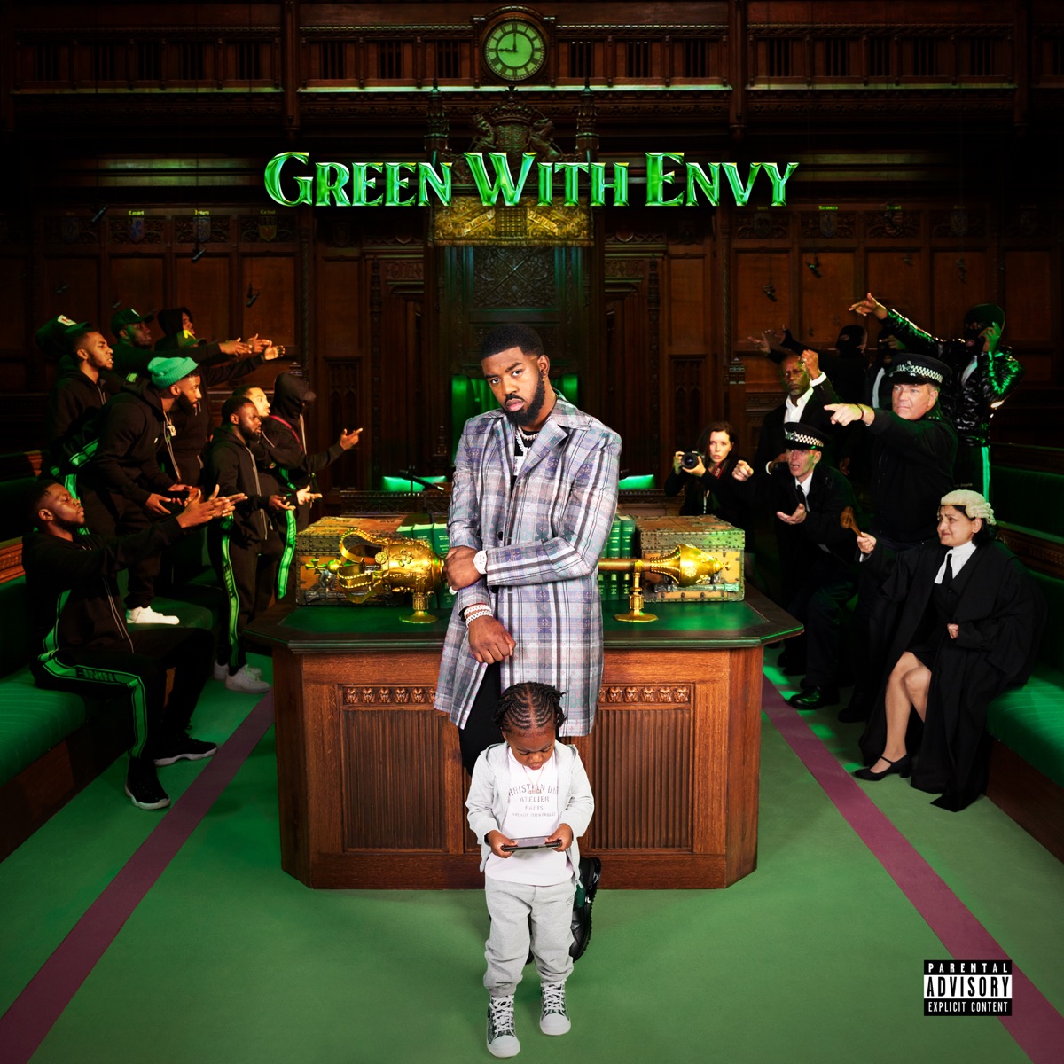 Green With Envy by Tion Wayne album cover