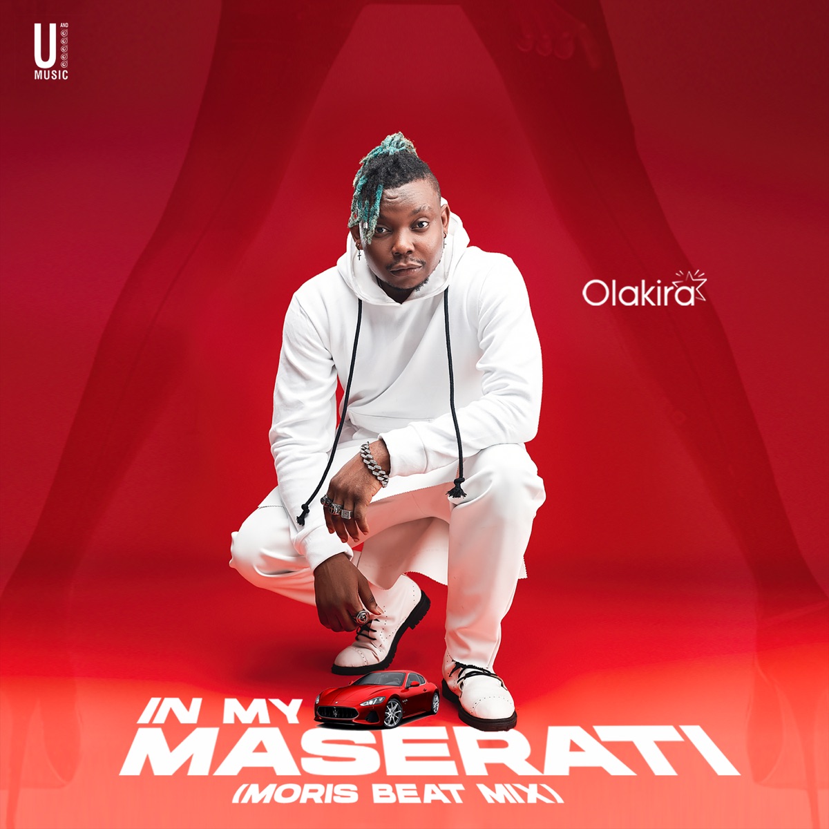 In My Maserati (Moris Beat Mix) - Single by Olakira album cover