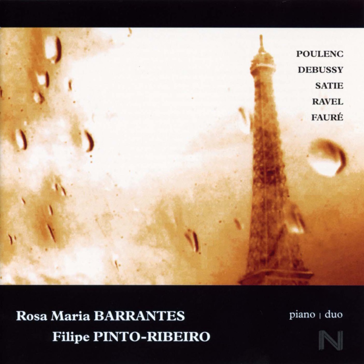 Piano  Duo (Rosa Maria Barrantes  Filipe Pinto-Ribeiro) by Rosa Maria Barrantes & Filipe Pinto-Ribeiro album cover