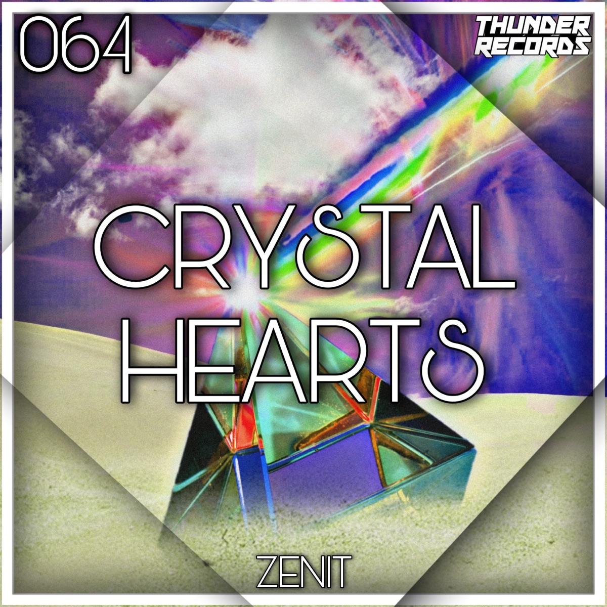 Crystal Hearts - Single by Zenit album cover