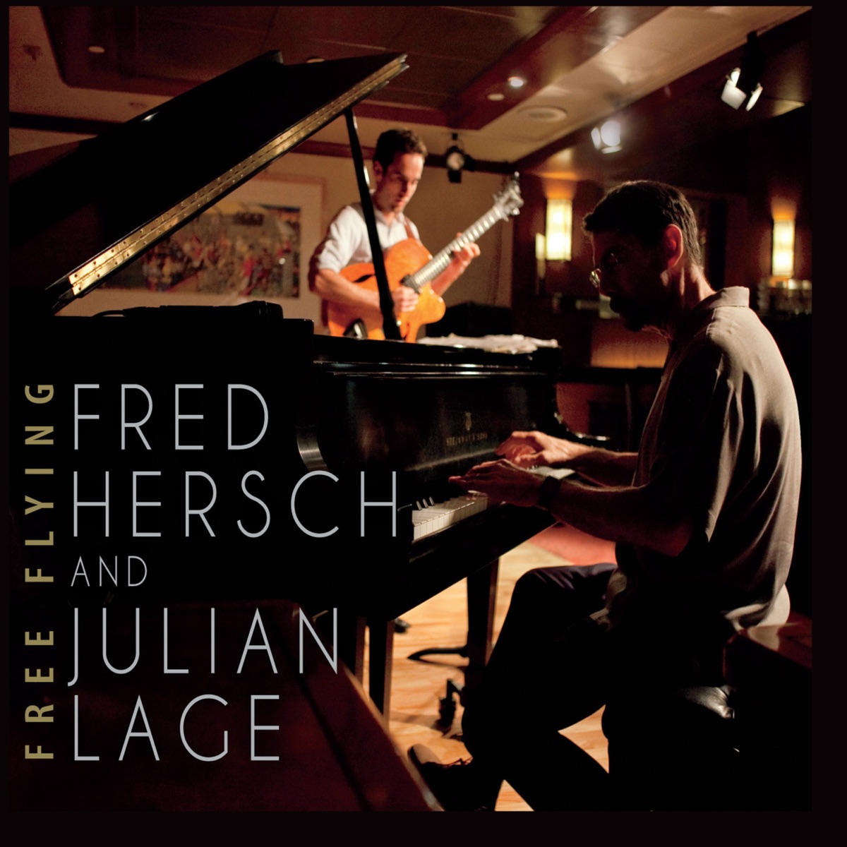 Free Flying by Julian Lage & Fred Hersch album cover