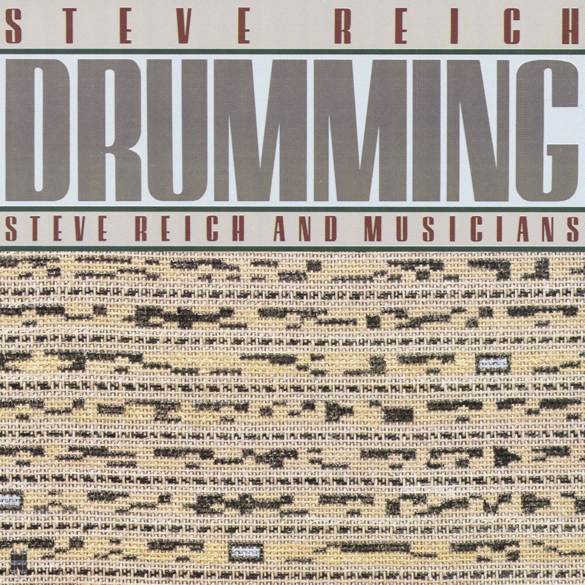 Drumming by Steve Reich album cover