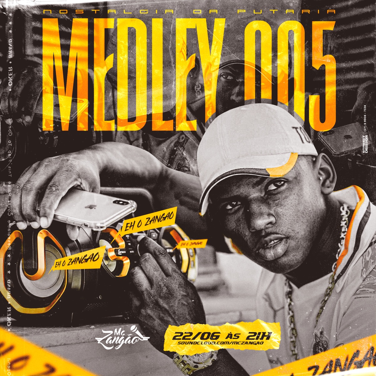 Medley 005 Nostalgia - EP by MC Zangão album cover