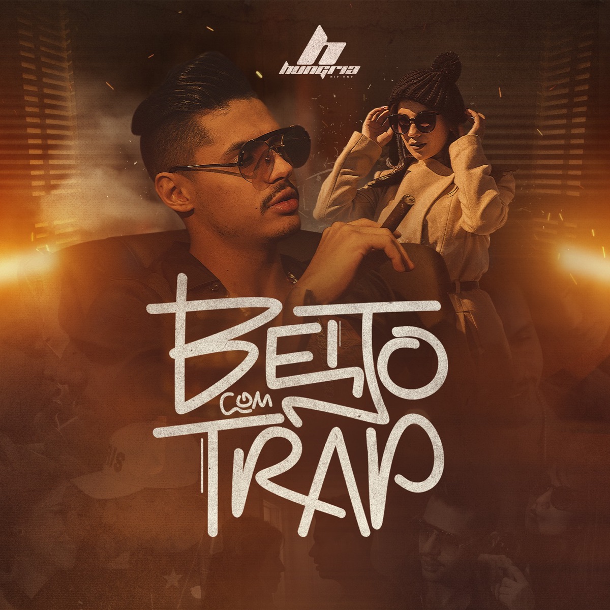 Beijo Com Trap - Single by Hungria Hip Hop album cover