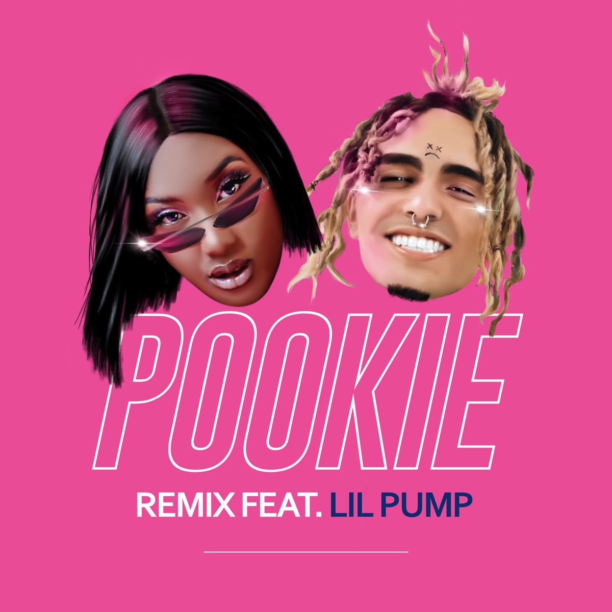 Pookie (feat. Lil Pump) [Remix] - Single by Aya Nakamura album cover