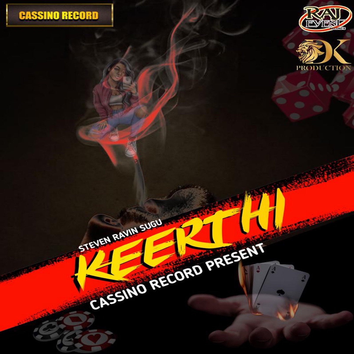 Keerthi - Single by Steven Cassino, Sugu & Ravinesh album cover