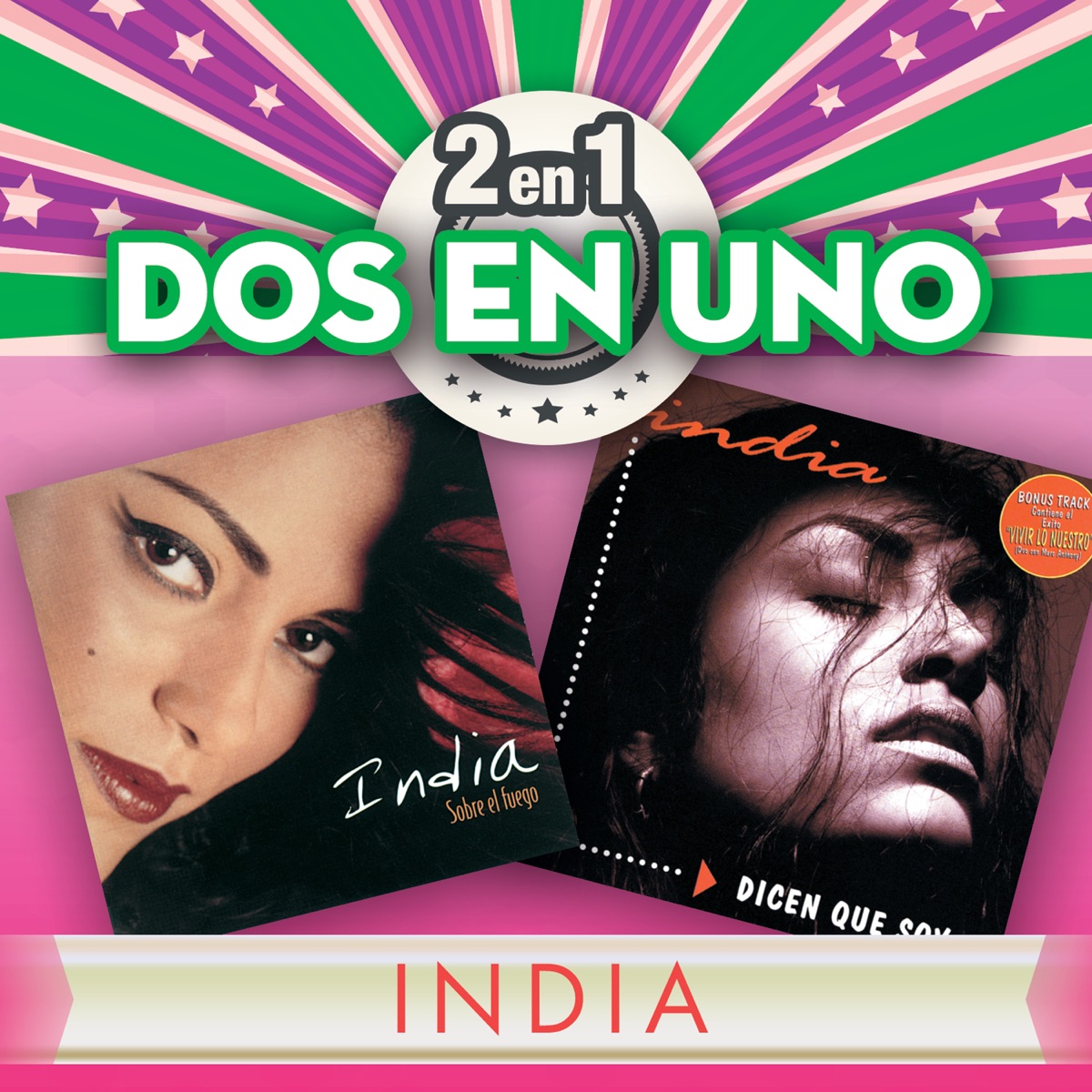 2En1 by La India album cover