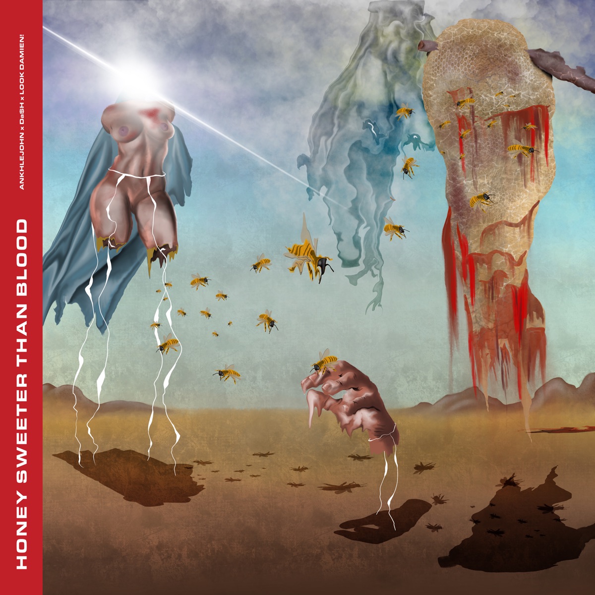 Honey Sweeter Than Blood by Da$H, LOOK DAMIEN! & ANKHLEJOHN album cover