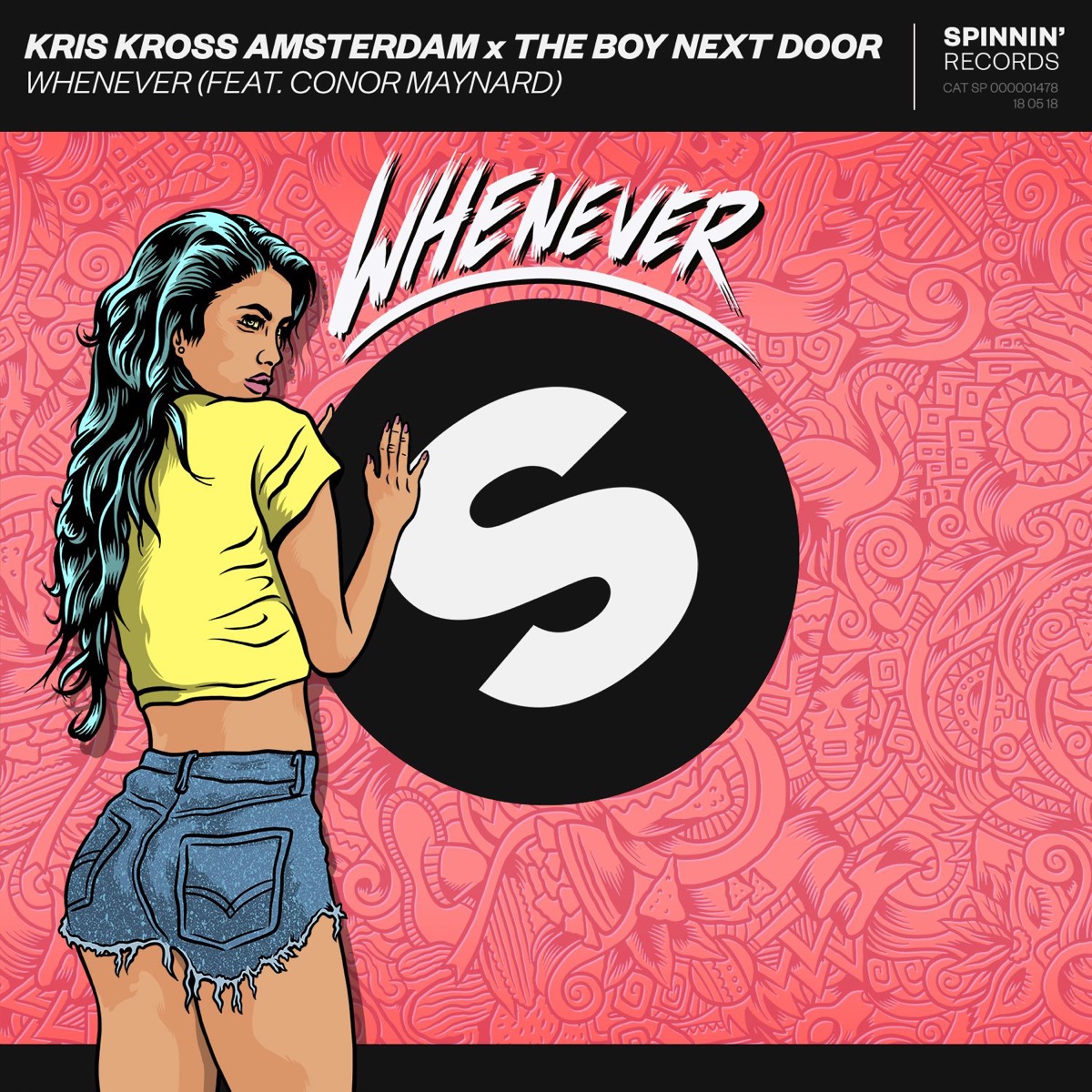 Whenever (feat. Conor Maynard) - Single by Kris Kross Amsterdam & The Boy Next Door album cover