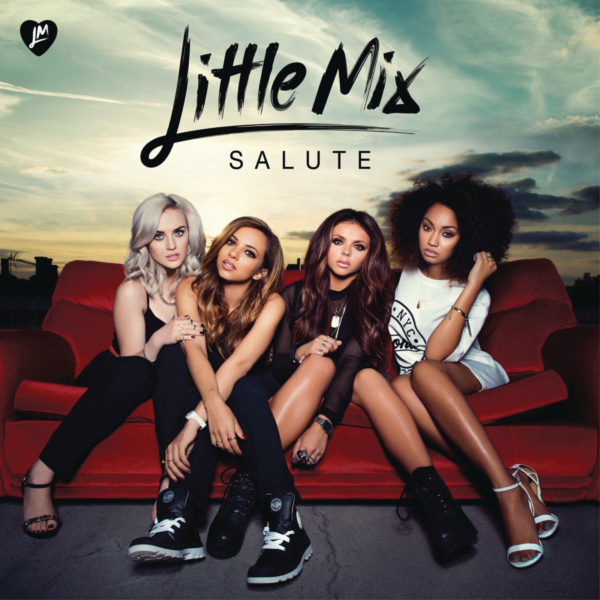 Salute (Deluxe Edition) by Little Mix album cover