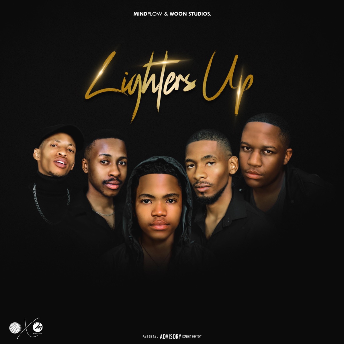 Lighters Up by ThatBoyZeze, TshiDaMagg, Mvxo53, B2Synth, Queezey T & Rae Blue album cover