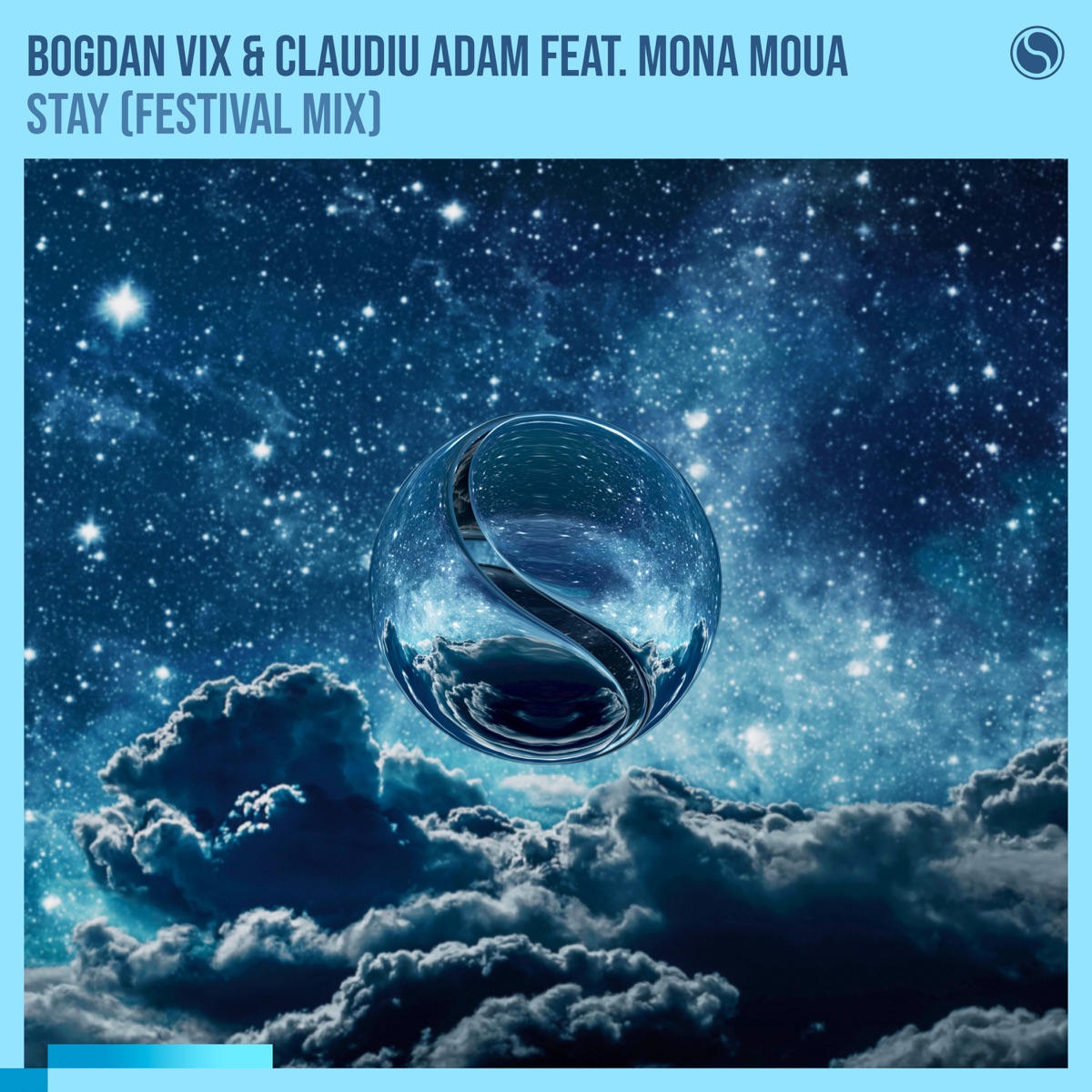 Stay (Festival Extended Mix) [feat. Mona Moua] - Single by Bogdan Vix & Claudiu Adam album cover