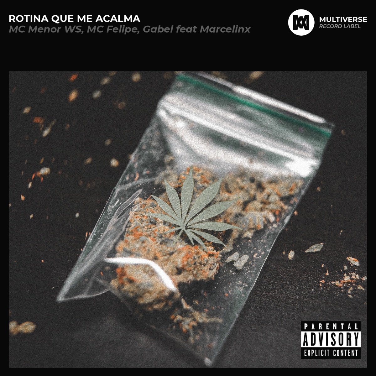 Rotina que me Acalma (feat. Marcelinx) - Single by MC Menor WS, Gabel & MC Felipe album cover
