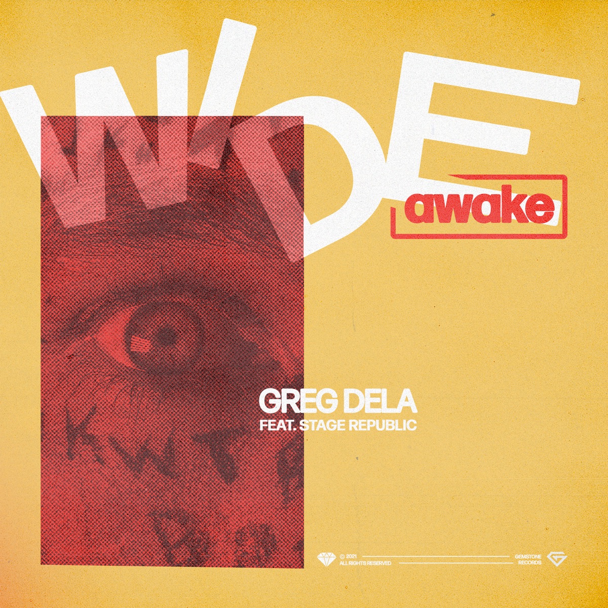 Wide Awake (feat. Stage Republic) - Single by Greg Dela album cover