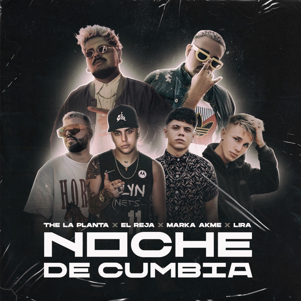Noche De Cumbia (feat. Marka Akme) - Single by Lira, El Reja & The La Planta album cover