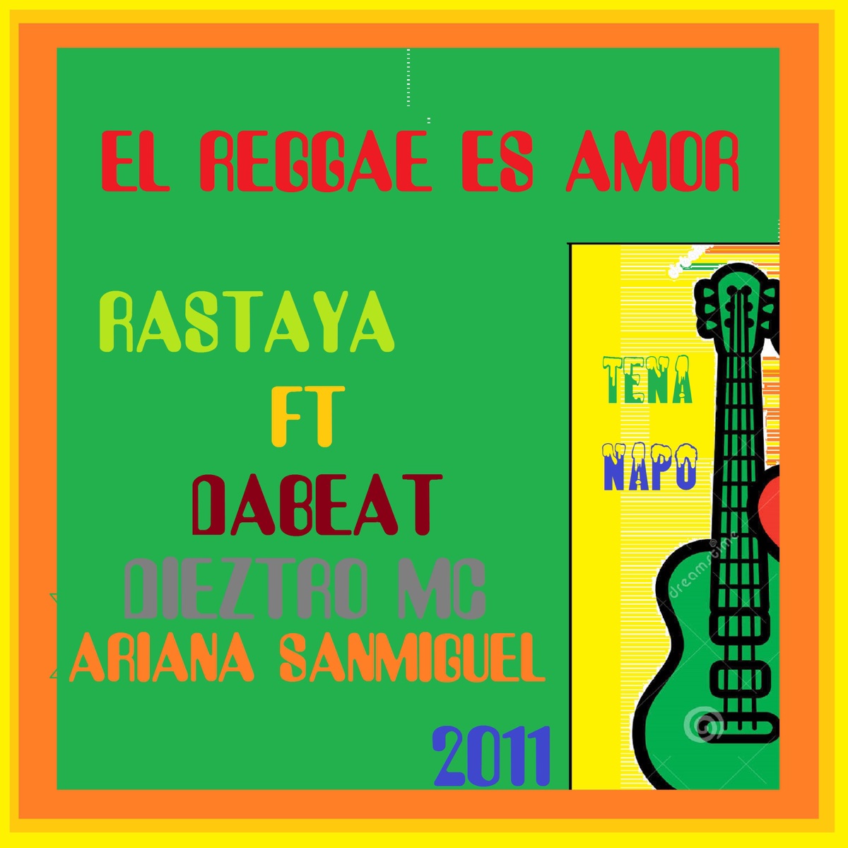 El Reggae Es Amor (feat. Rastaya) - Single by DaBeat album cover