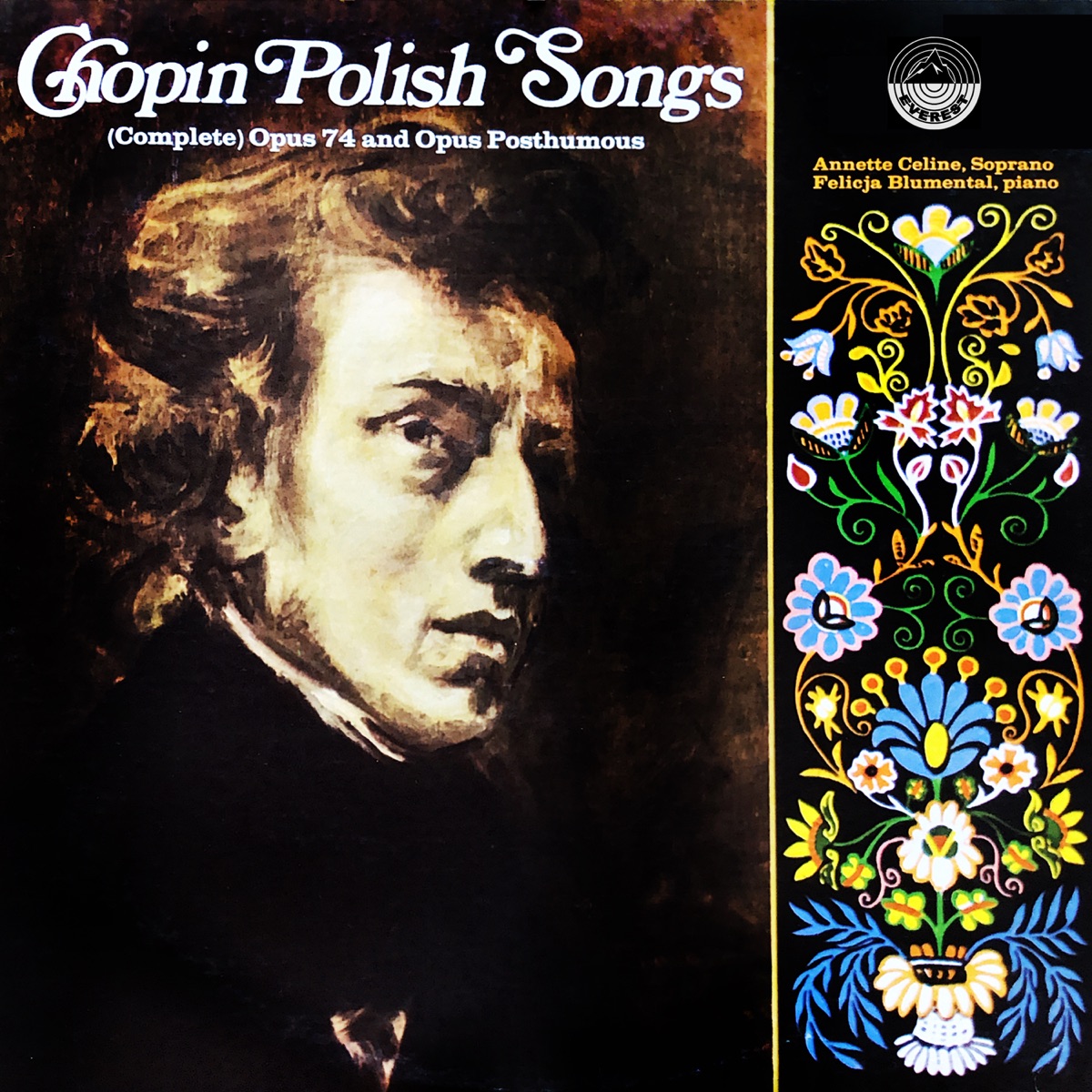 Chopin Polish Songs by Annette Celine & Felicja Blumental album cover