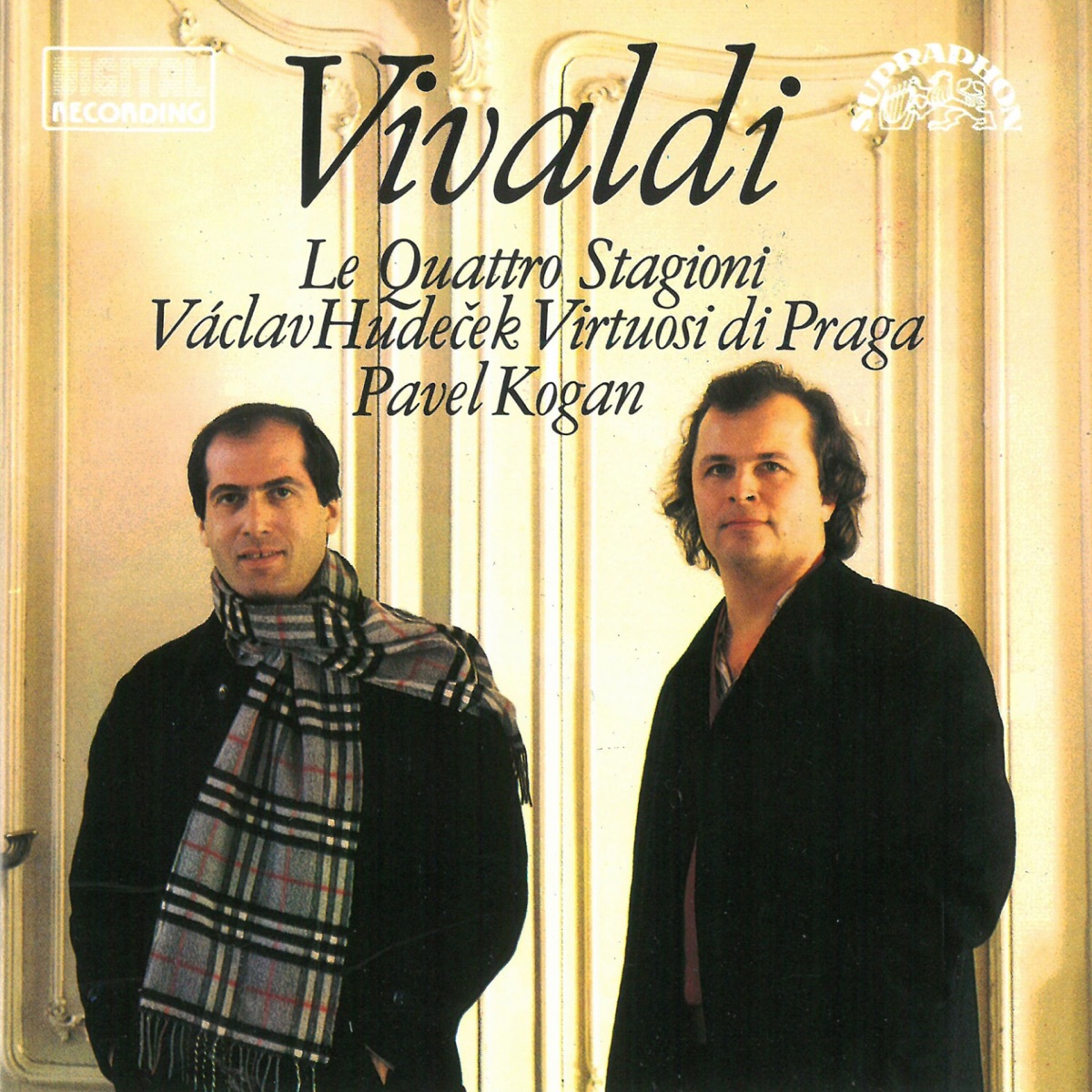 Vivaldi: Le quatro stagioni by Václav Hudeček, Pavel Kogan & Virtuosi Di Praga album cover