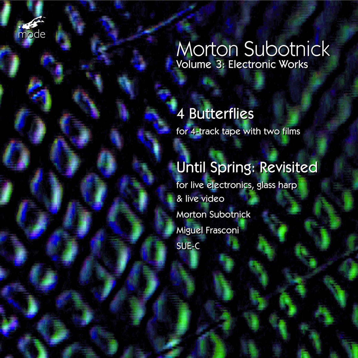 Electronic Works 3 by Morton Subotnick & Miguel Frasconi album cover