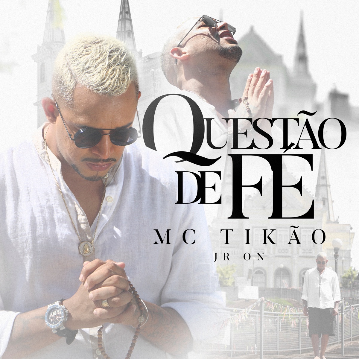 Questão de Fé - Single by MC Tikão & Jr ON album cover
