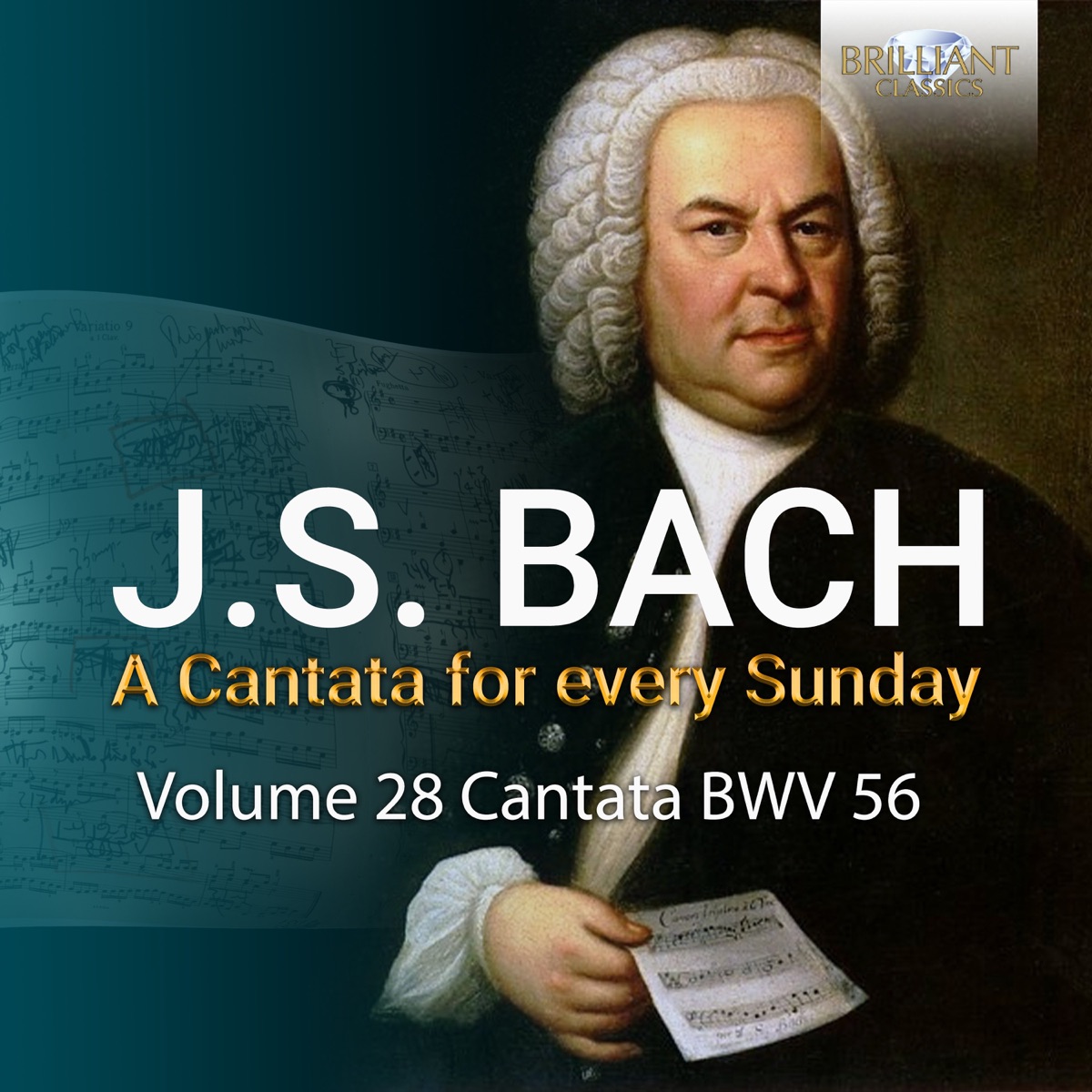 J.S. Bach: Ich Will Den Kreuzstab Gerne Tragen, BWV 56 - EP by Netherlands Bach Collegium, Pieter Jan Leusink & Bas Ramselaar album cover