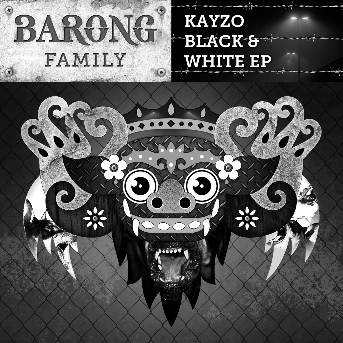 Black & White EP by Kayzo album cover