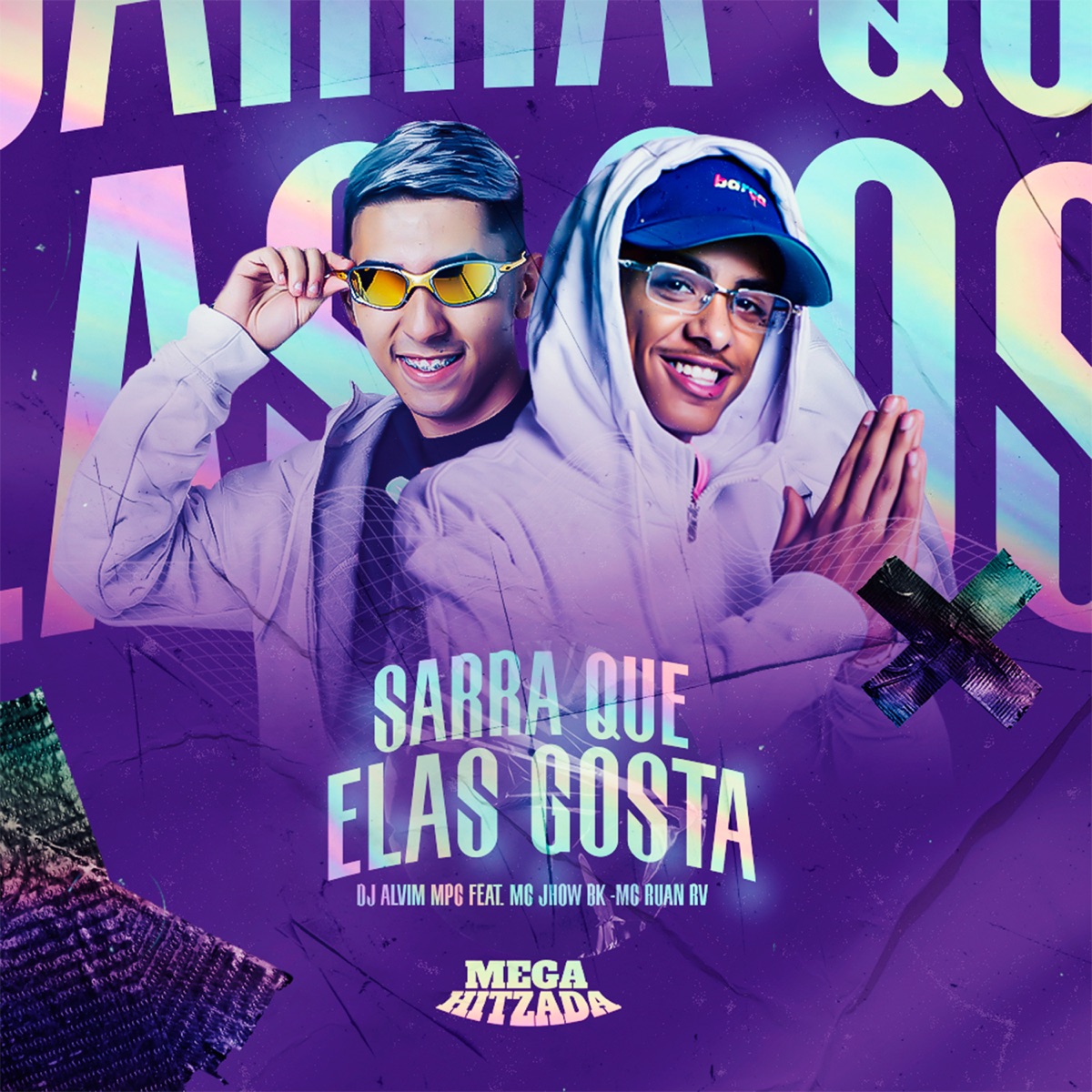 Sarra Que Elas Gosta (feat. Mc Jhow Bk & Mc Ruan RV) - Single by Dj Alvim MPC album cover
