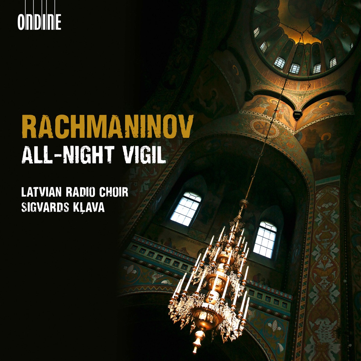 Rachmaninov: All-Night Vigil by Sigvards Kļava & Latvian Radio Choir album cover